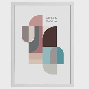 Fotokader - 50x70cm - MDF hout - Wit