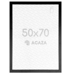 Fotokader voor Foto&apos;s van 50x70cm - MDF Houten Fotolijst - Zwart