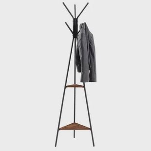 Staande kapstok - vintage - 6 haken - 49x179x49 cm - vintage bruin Staande kapstok - vintage - 6 haken - 49x179x49 cm - vintage bruin