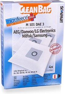 Clean Bag Stofzak Daewoo M101 DAE3