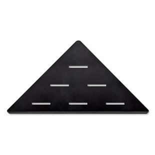 Looox corner shelf hoekplanchet - 30x22cm - zwart mat corner30mz