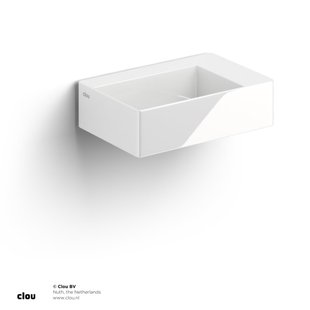 Clou Flush fontein 35.5x24.5cm zonder kraangat keramiek glanzend wit CL/03.03420