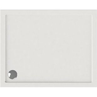 Wisa Maia Douchebak 90x70x5cm afvoer 90mm rechthoek Acryl Wit 5070400401