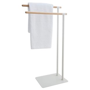 Sealskin Brix Handdoekrek Metaal/Hout Wit 362473210