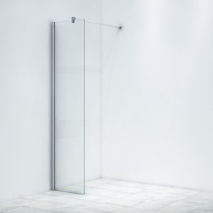 Marenza Bellini Inloopdouche - 50x200cm - helder glas - chroom WR50-C/C