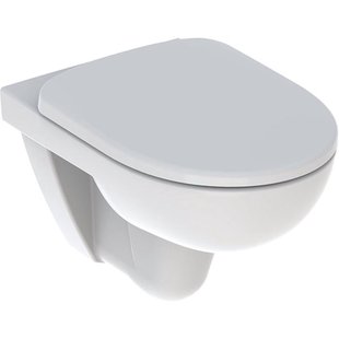 Geberit 280 Basic wandclosetpack met wandcloset diepspoel 36x53cm met closetzitting met deksel wit s8p01400000g
