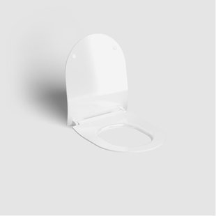 Clou Hammock dunne wc zitting 37x43.5cm softclose en quickrelease wit CL/04.06060