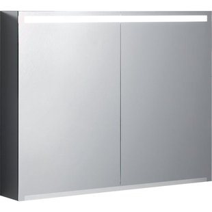 Geberit Option spiegelkast 2 dubbelzijdige spiegeldeuren met led verlichting 90x70x15cm 500.583.00.1 Geberit Option spiegelkast 2 dubbelzijdige spiegeldeuren met led verlichting 90x70x15cm 500.583.00.1
