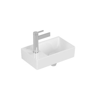 Villeroy & Boch Avento fontein 1 kraangat links zonder overloop 36x22cm - wit 43003r01