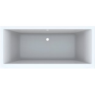 Geberit Renova Plan kunststof duobad acryl rechthoekig 180x80x42cm wit 554.307.01.1