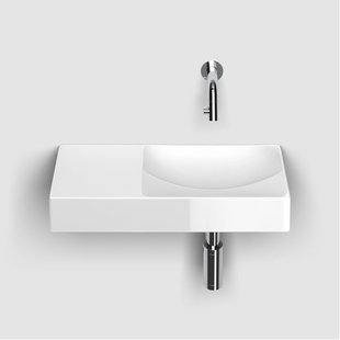 Clou Vale fontein - 45x19x7cm - keramiek - glans wit CL/03.03162.L