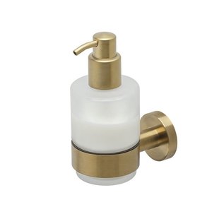 Geesa Nemox Zeepdispenser 200 ml Goud geborsteld 916516-07