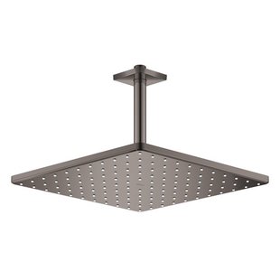 GROHE Rainshower SmartActive 310 Cube Hoofddouche - 31x31cm - 1 straalsoort - plafondarm 14.2cm - hard graphite 26566a00