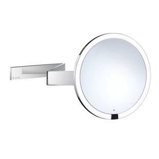 Smedbo Outline Cosmeticaspiegel - 20x20cm - ophangen - Massief messing Chroom FK491EP