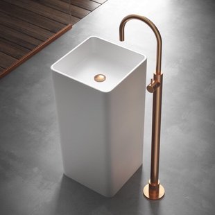 Hotbath Cobber wastafelkraan geborsteld messing CB078WBB