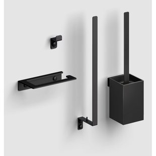 Clou Fold toilet accessoireset mat zwart CL/09.04099.21.01