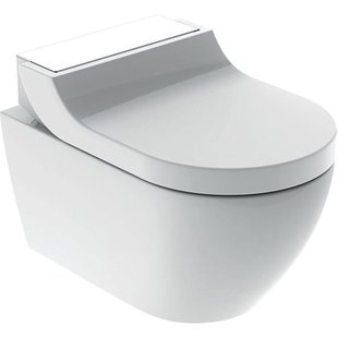 Geberit AquaClean Tuma Comfort Douchewc - douche wc decorplaat - glas wit 146.290.si.1