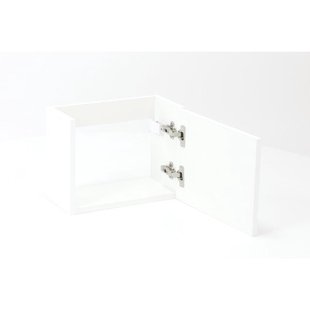 Royal Plaza Dee 2.0 fonteinkast 36x18cm deur universeel hoogglans wit 13479