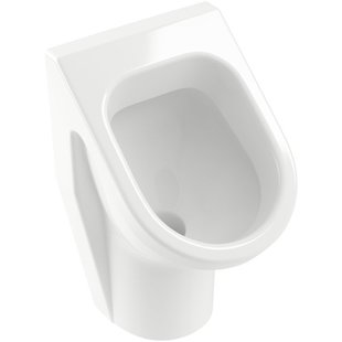 Villeroy & Boch Omnia Architectura urinoir met richtobject met verdekte inlaat spatreductie en keramische zeef 35.5x62x38.5cm wit 55742501 Villeroy & Boch Omnia Architectura urinoir met richtobject met verdekte inlaat spatreductie en keramische zeef 35.5x62x38.5cm wit 55742501