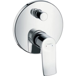 Hansgrohe Metris afbouwdeel voor inbouw badkraan met omstel voor Exafill chroom 31487000 Hansgrohe Metris afbouwdeel voor inbouw badkraan met omstel voor Exafill chroom 31487000