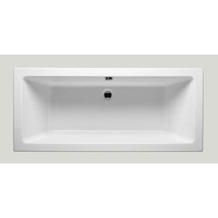 RIHO Lusso ligbad 190x80cm Wit glans B015001005