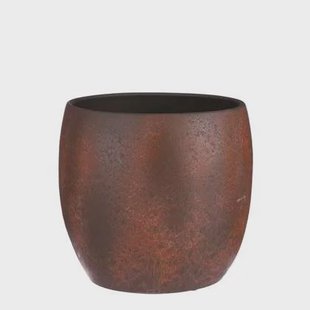 Mica Decorations plantenpot - roest|terracotta bruin - H31xD33 cm Mica Decorations plantenpot - roest|terracotta bruin - H31xD33 cm