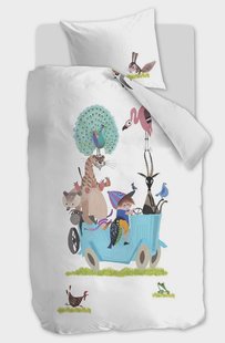 Kinderdekbedovertrek Beestenbende | Beddinghouse x Fiep Amsterdam