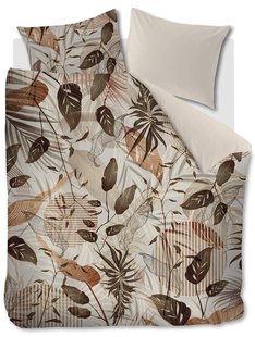 Dekbedovertrekset Sunset Leafs | Rivièra Maison Beddengoed