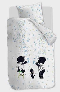 Kinderdekbedovertrek Bellenblazen | Beddinghouse x Fiep Amsterdam