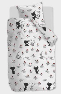 Kinderdekbedovertrek Pim en Pom Lente | Beddinghouse x Fiep Amsterdam