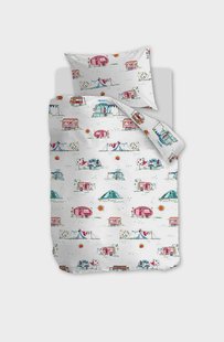 Kinderdekbedovertrek Happy Camping | Beddinghouse Kids