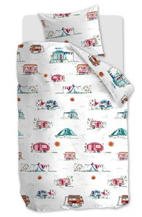 Kinderdekbedovertrek Happy Camping | Beddinghouse Kids