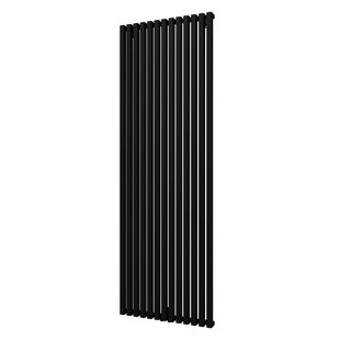 Handdoekradiator BWS Siela Enkel 180 x 60,6 cm Mat Zwart