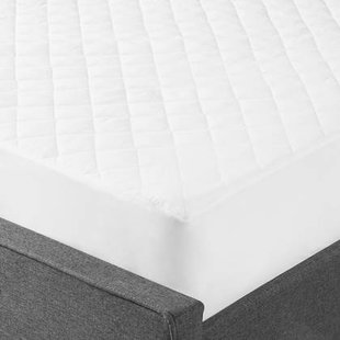 Beliani - Villuerca - Matrastopper - Wit 160 x 200 cm - Japara katoen