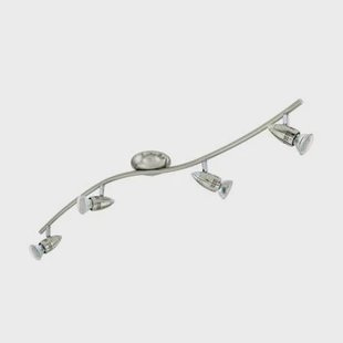 EGLO Magnum - Plafondspots - 4 Lichts - LED - Nikkel-Mat, Chroom