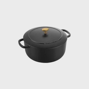 Ballarini Bellamonte braadpan rond 26cm - 5,5L Zwart