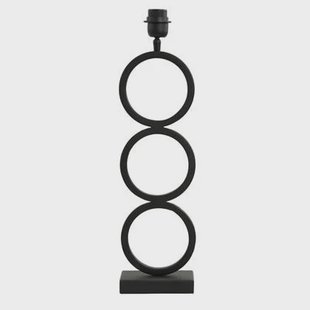 Light & Living - Lampvoet STELIOS - 15x10x51cm - Zwart