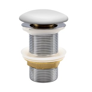 Afvoerplug BWS Aad Keramiek Glans Wit