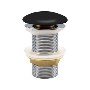 Afvoerplug BWS Aad Keramiek Zwart