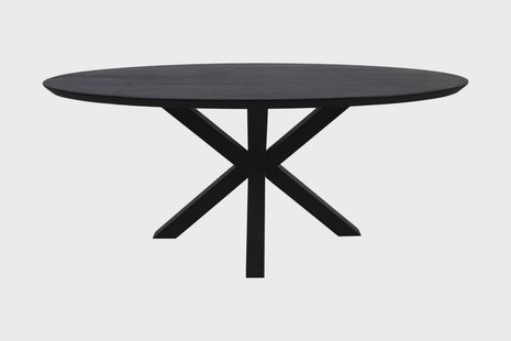 Eettafel Zurich ovaal acacia | HSM Collection Eettafel Zurich ovaal acacia | HSM Collection