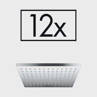 Hoofddouche HansGrohe Vernis Shape 230 1 Jet Chroom (12 stuks)