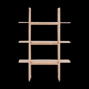 Muse room divider houten boekenkast naturel - 140 cm