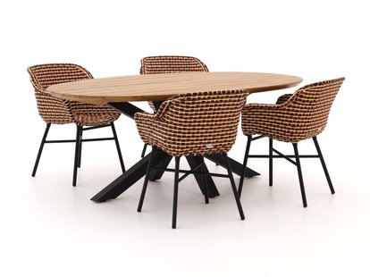 Hartman Delphine/Stephanie 200cm dining tuinset 5-delig - Laagste prijsgarantie!