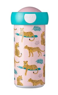 Mepal schoolbeker leopard 300ml