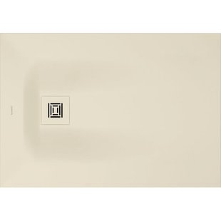 Duravit Sustano Douchebak - 100x70x3cm - Rechthoek - DuraSolid Crème mat 720272620000000 Duravit Sustano Douchebak - 100x70x3cm - Rechthoek - DuraSolid Crème mat 720272620000000
