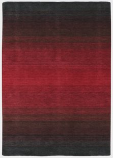 MOMO Rugs - Panorama Black Red - 60x90 cm Vloerkleed