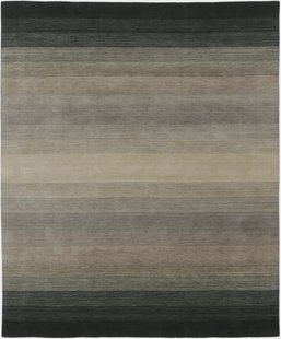 MOMO Rugs - Panorama Black Grey - 60x90 cm Vloerkleed