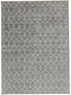 Brinker Carpets - Feel Good Laatz Grey - 200x300 cm Vloerkleed
