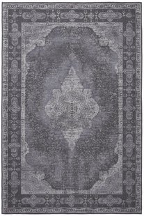 Brinker Carpets - Festival Lowla Dash Grey 1 - 200x290 cm Vintage Vloerkleed