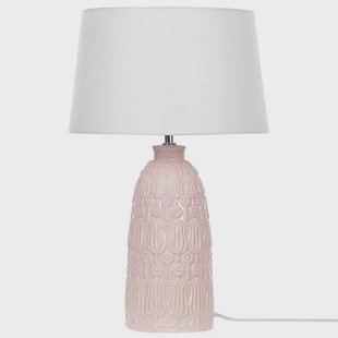 Beliani - ZARIMA - Tafellamp - Wit - Keramiek